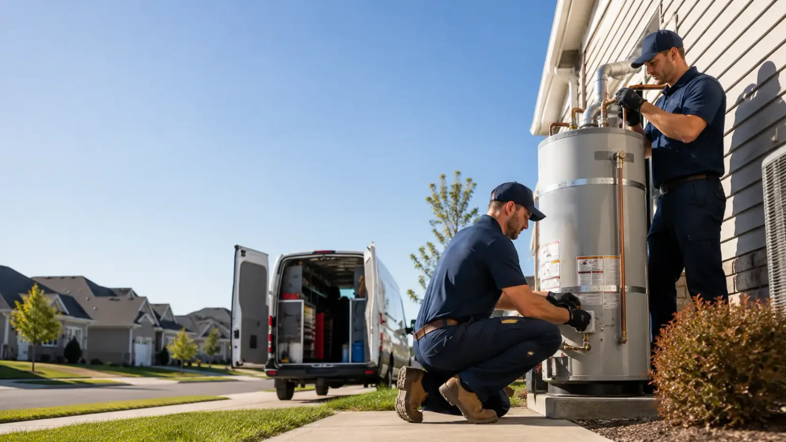 Water Heater Installation in Benavides, TX